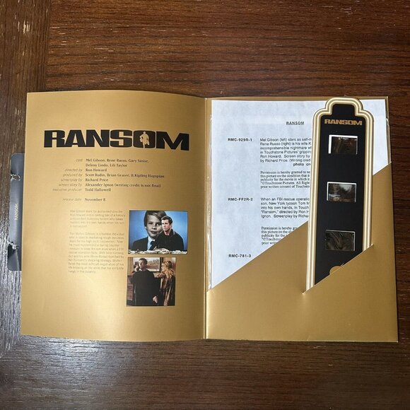 1996 Touchstone Pictures Ransom Mel Gibson Rene Russo Movie Stills Photos - Picture 3 of 6